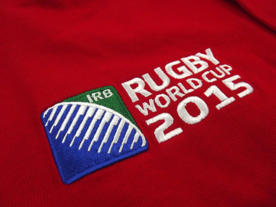 Wales RWC 2015 Mens Red Rugby Shirt