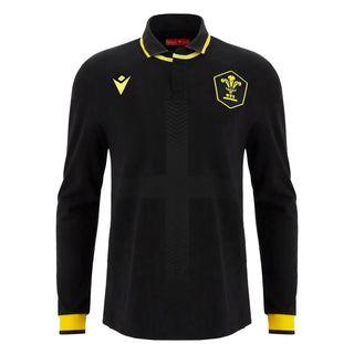 Macron Wales WRU 2023/24 Mens Away Rugby Shirt