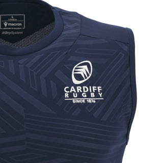Macron Cardiff Rugby 2025/26 Mens Training Poly Vest