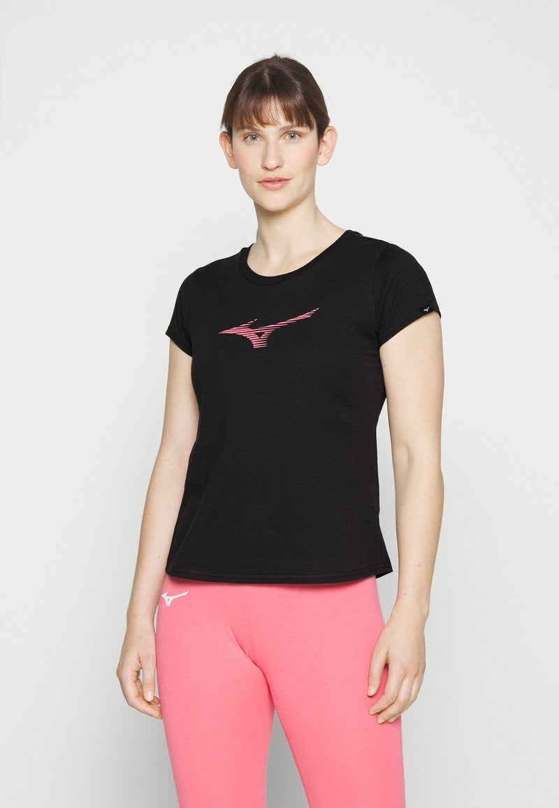 Mizuno Womens Impulse Core Logo T-Shirt