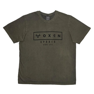 Oxen Unisex Est Washed T-Shirt