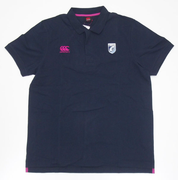 CCC Cardiff Blues Plain Cotton Polo