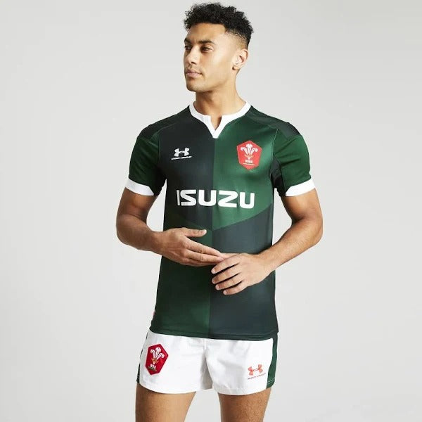 Under Armour Wales WRU Mens Away Rugby Shirt 2019/2020