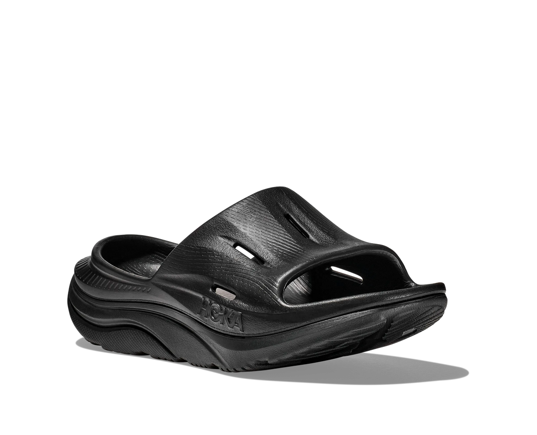 Hoka Unisex Ora Recovery Slide 3 Black