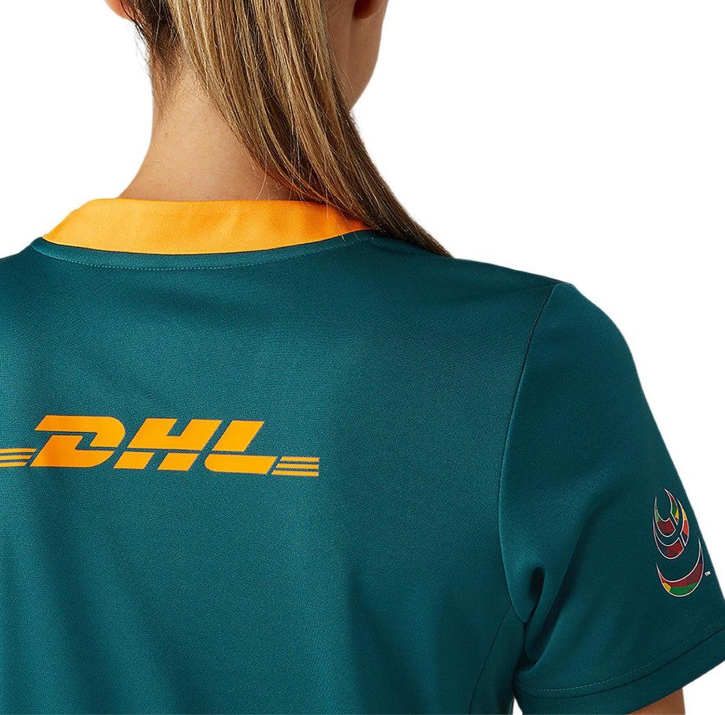 ASICS South Africa Springboks Lions Series 2021 Womens Rugby Shirt