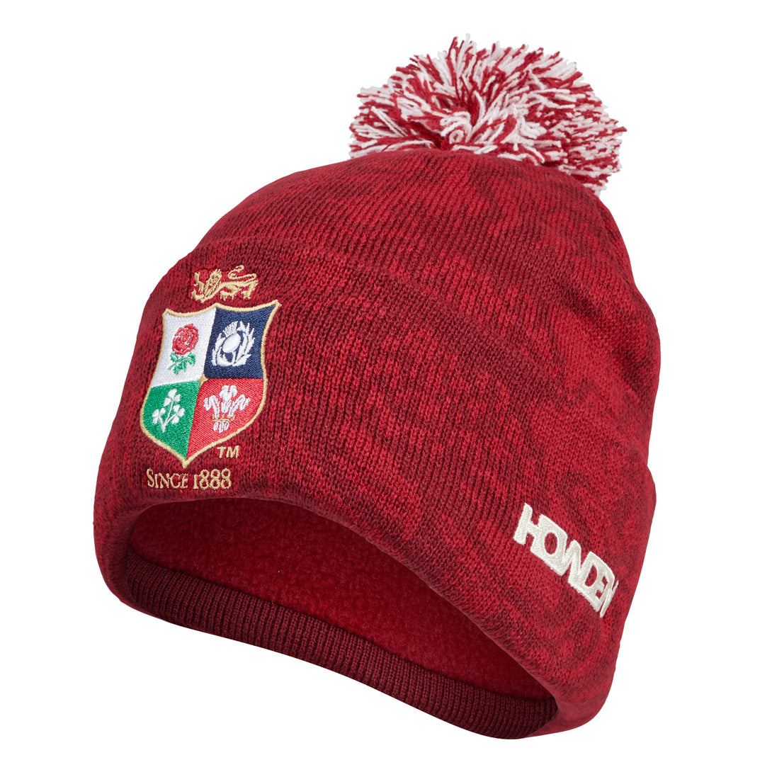 Canterbury British & Irish Lions 2025 Rugby Fleece Lined Bobble Beanie