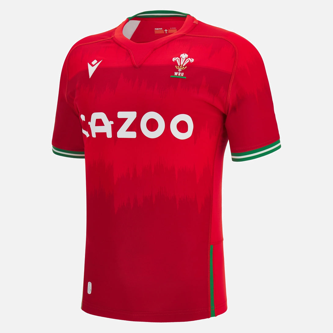 Macron Wales WRU 22/23 Home Pathway Rugby Shirt