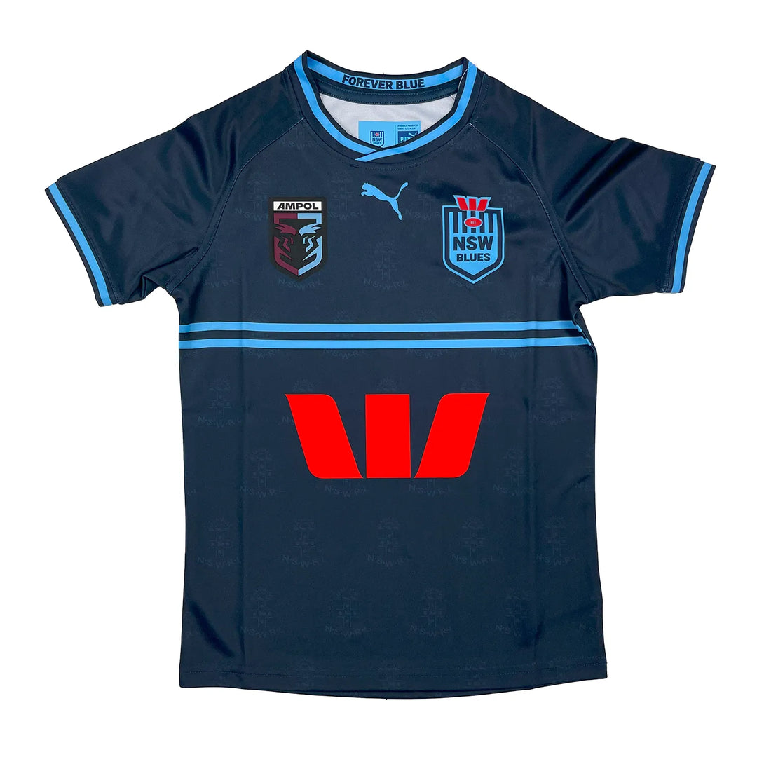 Puma New South Wales Blues Kids Clash Rugby Shirt