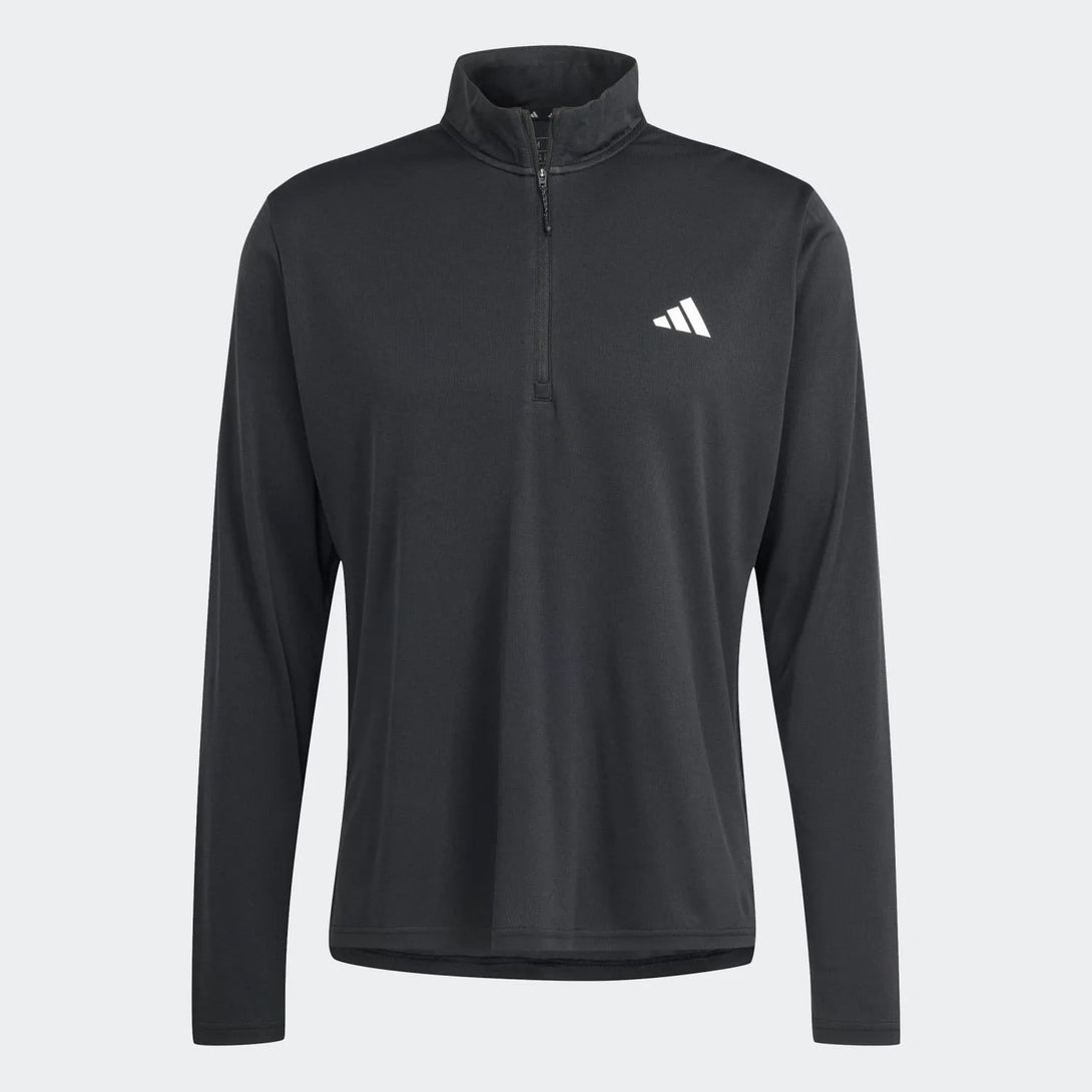 adidas Adults Train Essentials Training 1/4-Zip Long Sleeve Sweatshirt 