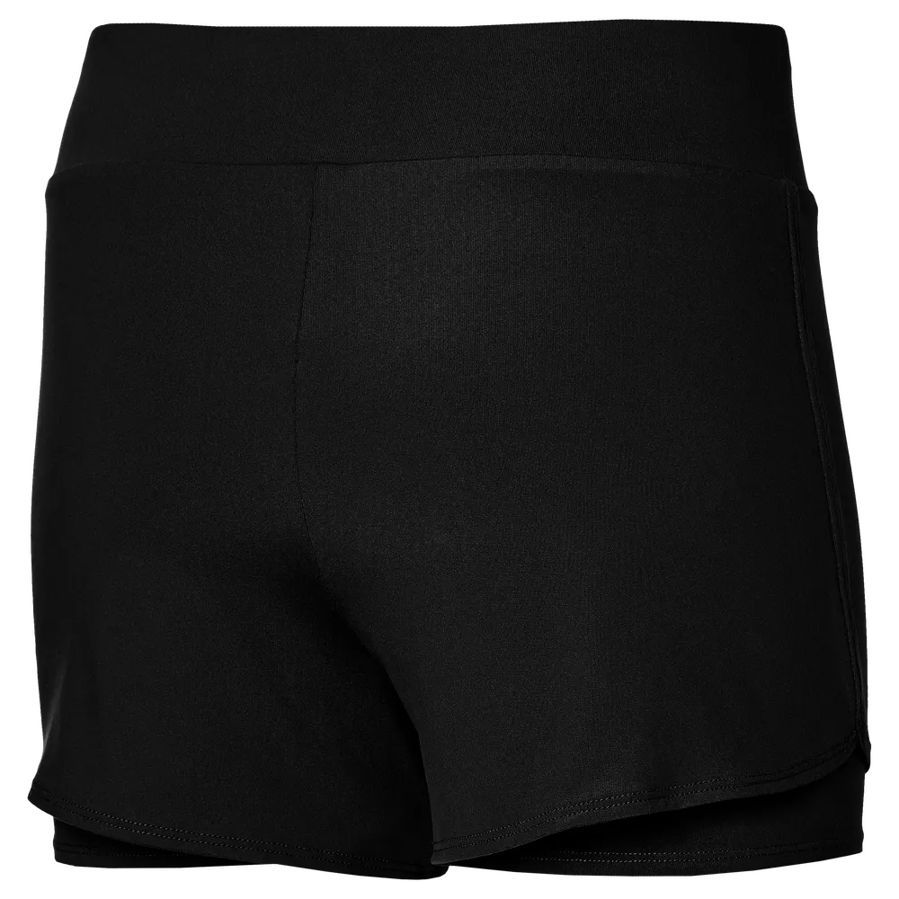 Mizuno Womens Flex Shorts Black 62GB121509