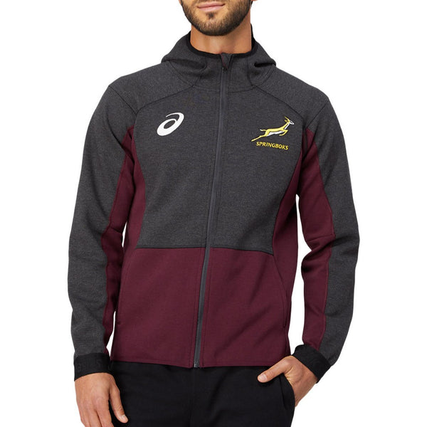 ASICS South Africa Springboks Mens Travel Hoodie