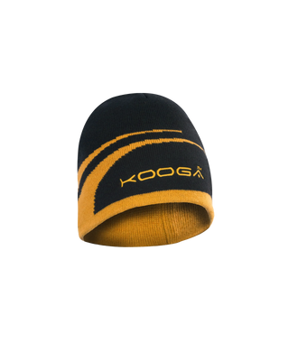 Kooga Essentials Black/Gold Beanie 15/16 Osfa