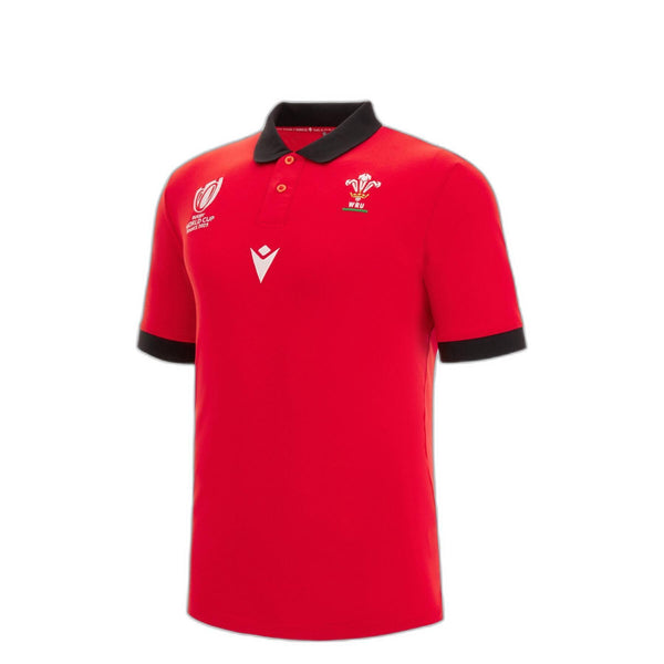 Macron Wales WRU Kids RWC 2023 Polo