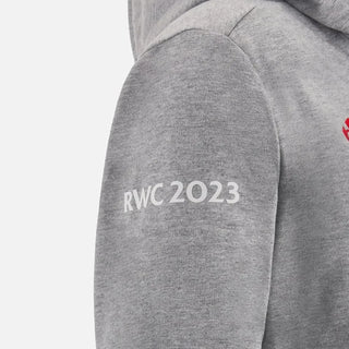 Macron Wales WRU Womens RWC 2023 Full Zip Hoodie 