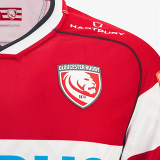 Macron Gloucester Rugby 2025/26 Kids Home Rugby Shirt